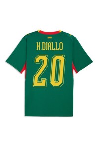 Senegal Habib Diallo #20 Jalkapallovaatteet Vieraspaita MM-kisat 2026 Lyhythihainen